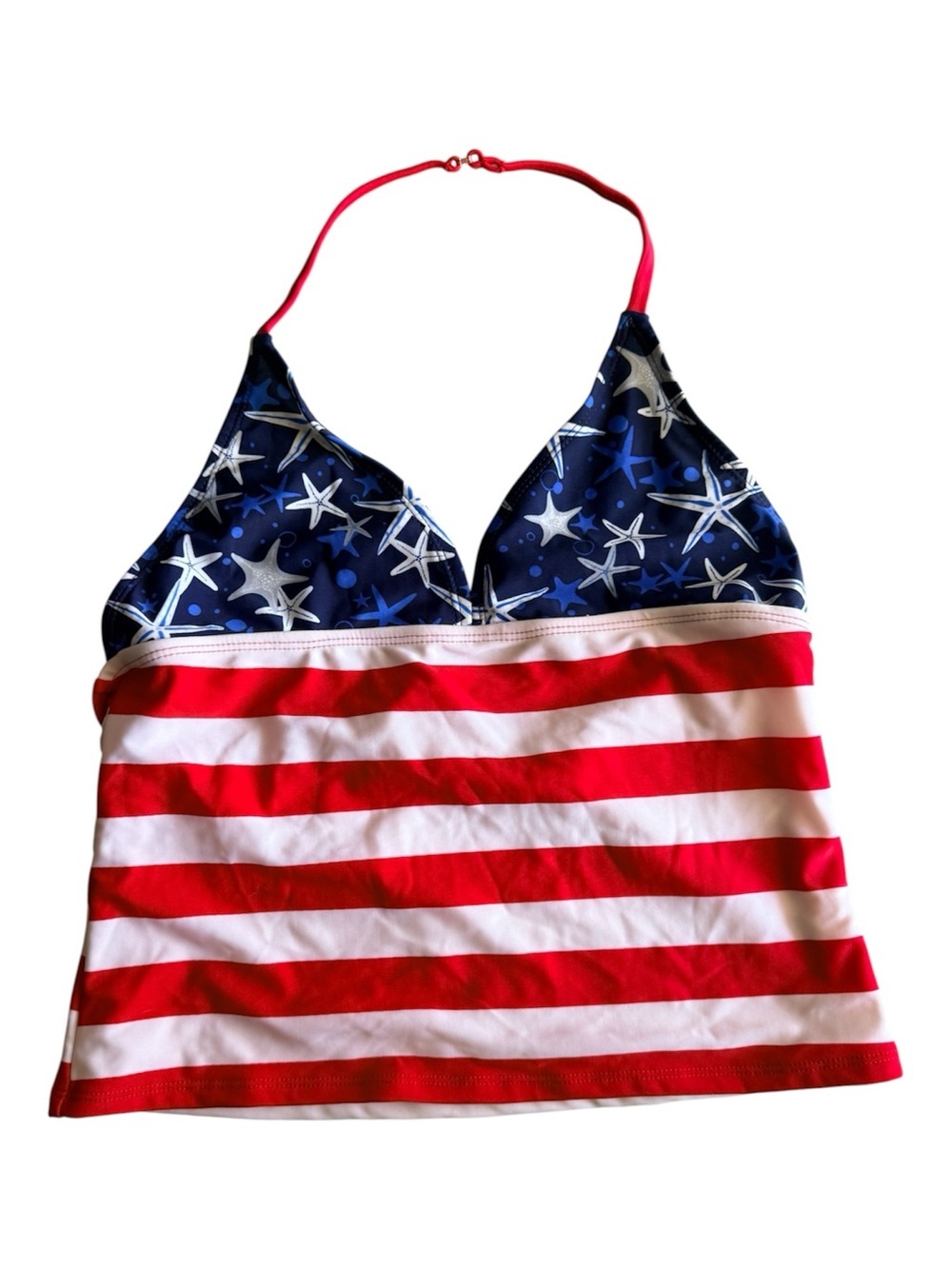 Op Ocean Pacific Girl's Halter Tankini Top.
Size Youth XL